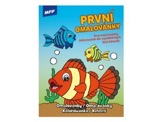 Obrázek z Omalovánky A4 První omalovánky 
